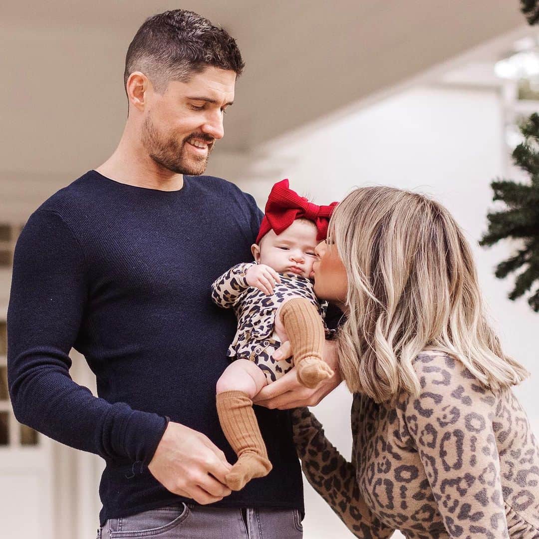 Paige Hathawayさんのインスタグラム写真 - (Paige HathawayInstagram)「I can’t believe Christmas is less than 2 weeks from now. First Christmas as a family 👶🏼 ❤️ and it feels like the most complete Christmas yet! (Although I’ve been a little stressed trying to juggle everything with the holidays.. I wouldn’t have it any other way... I love these two humans so much) I want to start creating our own “family traditions” ... like today we took @PresleySebastian to see the Christmas trains !! But I want to create more little fun traditions. What are some holiday family traditions you do with your family every year? I need ideas!👇🏼」12月13日 12時32分 - paigehathaway
