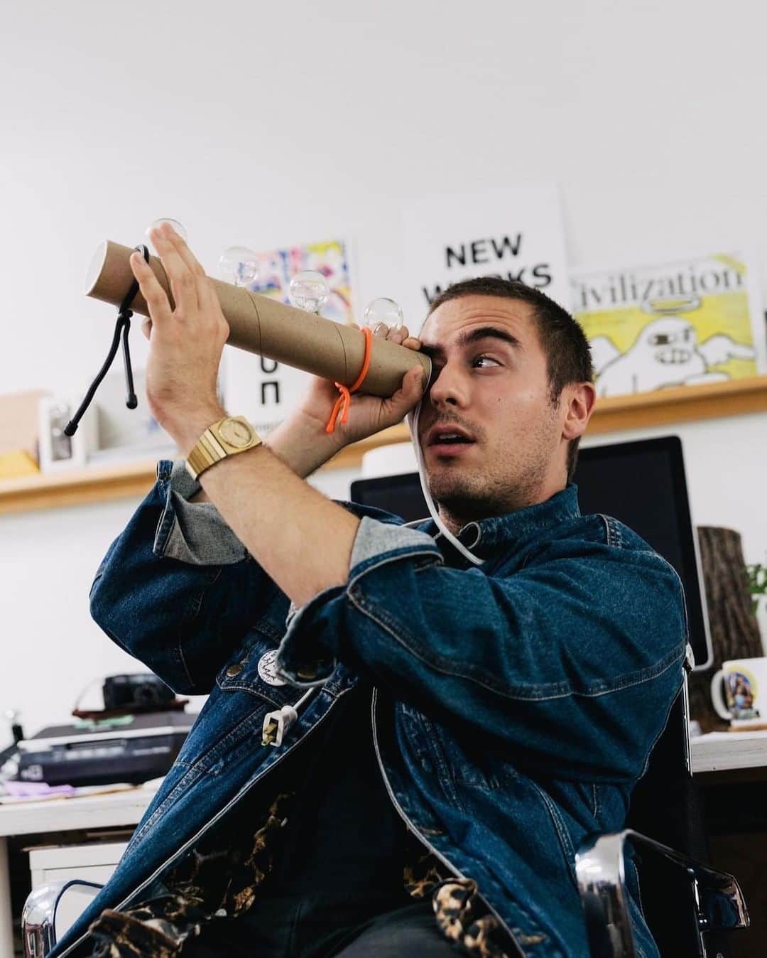 HYPEBEASTさんのインスタグラム写真 - (HYPEBEASTInstagram)「@hypebeastart: For our latest ‘Studio Visits’ feature, we connected with multidisciplinary studio @playlabinc at their Chinatown workspace in New York City. You’ve seen PLAYLAB, INC.’s work before — you simply haven’t realized it. Louis Vuitton’s viral red moon bounce, Nike’s Stranger Things campaign, hand-painted backdrops among the towering skyscrapers in Midtown and Virgil Abloh’s retrospective book, Figures of Speech, are just a few of the multidisciplinary studio’s projects you may have encountered. Click the link in our bio to read the full feature.⁠⠀ Photos: Eddie Lee/HYPEBEAST」12月13日 5時36分 - hypebeast