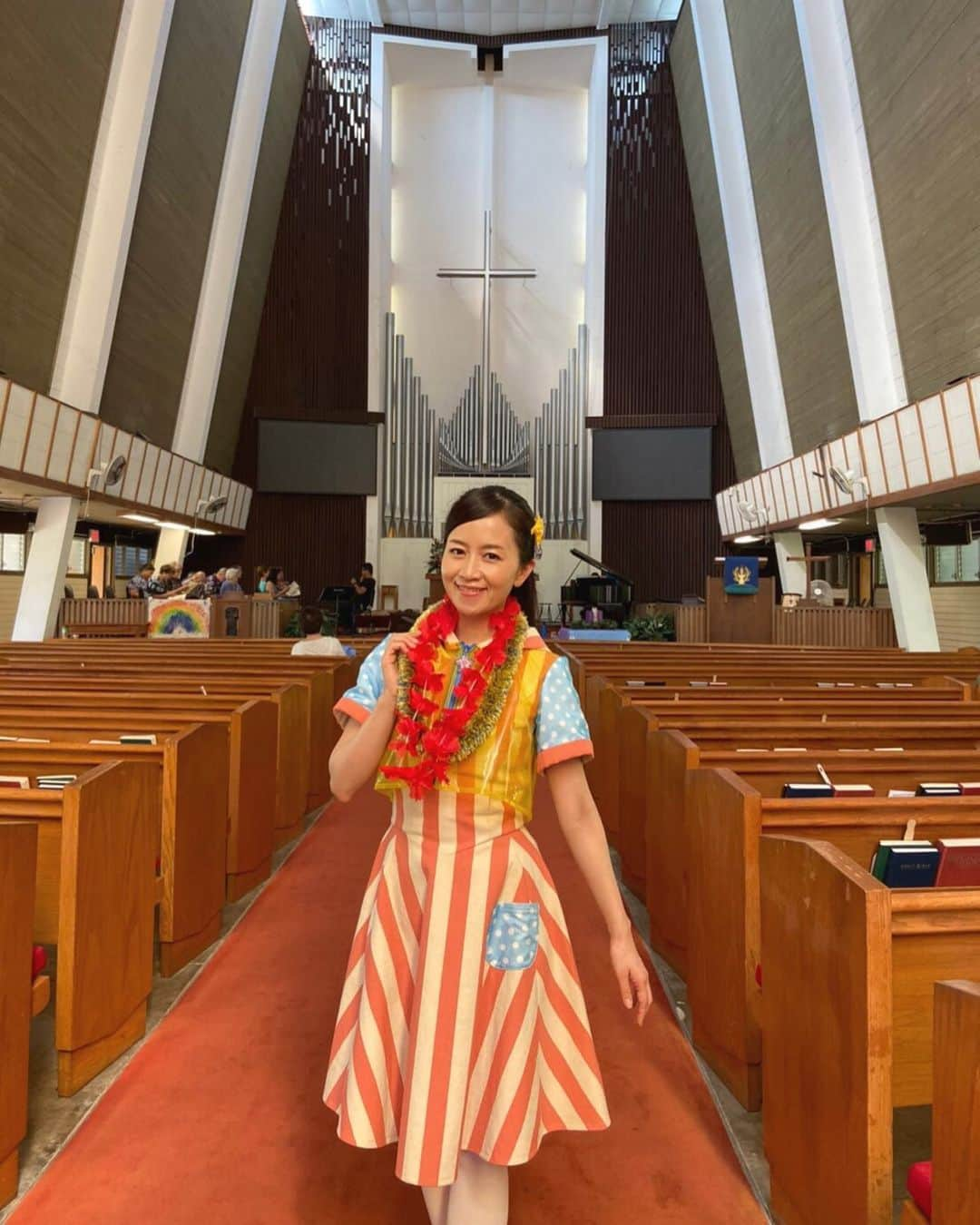 岡田ひとみ（ねんドル）さんのインスタグラム写真 - (岡田ひとみ（ねんドル）Instagram)「Workshop in Oahu #workshop #oahu #hawaii #forkidd #church #harrisunitedmethodistchurch #nendol #オアフ島 #ハワイ#教室#ねんど教室#ねんドル」12月13日 5時42分 - hitomi_nendol