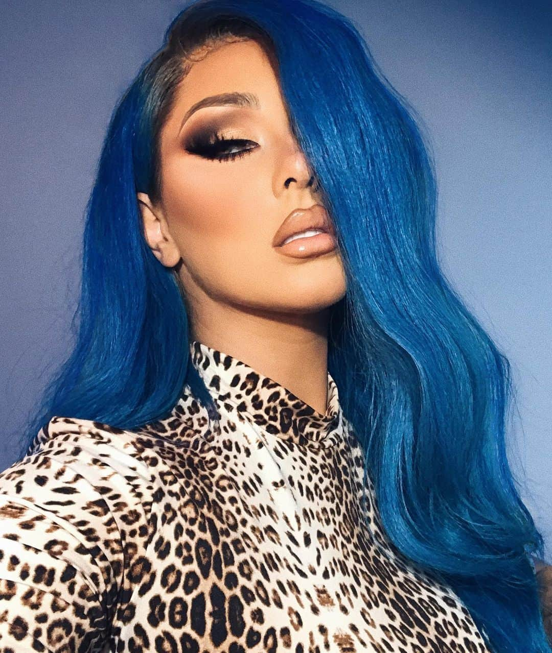 Chrisspyさんのインスタグラム写真 - (ChrisspyInstagram)「Jessica Rabbit but make it blue 💙 @misslolacom Dress @lawless The Little One Eyeshadow Palette  @doseofcolors Meet Your Hue Foundation  @toofaced Chocolate Soleil Bronzer in Dark Chocolate  @kkwbeauty #kkwxmario Very Graceful Blush  @lauramercier Translucent Loose Setting Powder  @jaclynhillcosmetics Beaming Light Loose Highlighter in Extra  @benefitcosmetics Precisely My Brow Pencil in 3.5  @narsissist Climax Mascara  @patricktabeauty She’s Strong Lip Liner  @dominiquecosmetics Sugar & Spice Gloss @baddieblashes #Baddie  #lawless #doseofcolors #toofaced #kkwbeauty #benefitcosmetics #nars #patricktabeauty #baddieblashes #dominiquecosmetics #chrisspy #lauramercier #jaclynhillcosmetics」12月13日 9時04分 - chrisspy