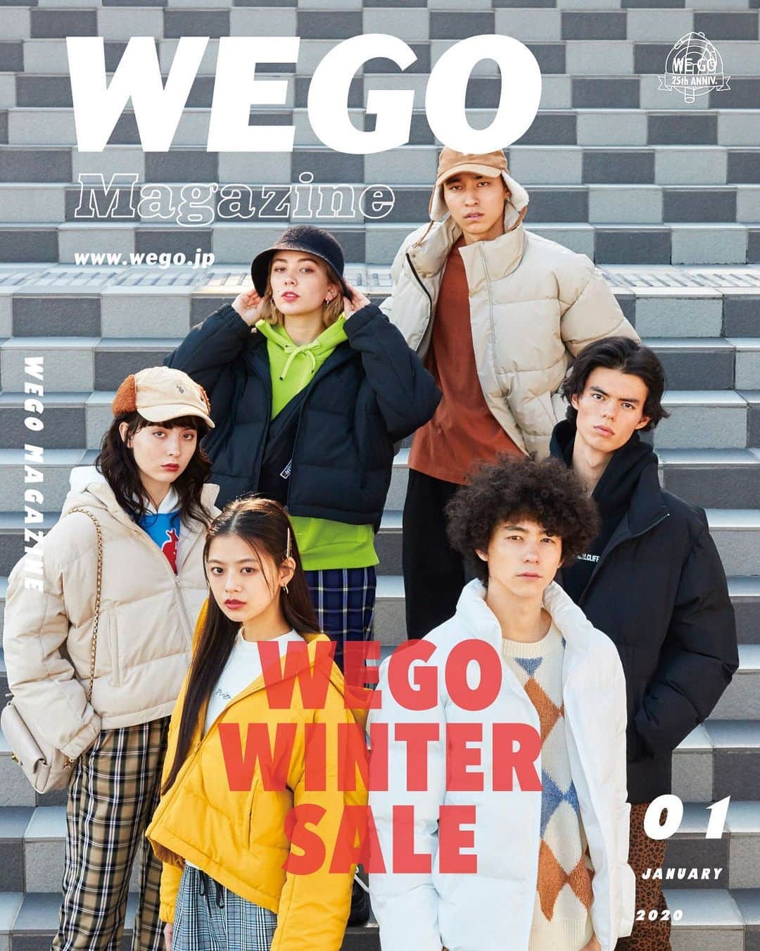 WEGOさんのインスタグラム写真 - (WEGOInstagram)「WEGO Magazine January Issue📚 WEGO全店にて無料配布しているフリーマガジン、『WEGO Magazine』の最新号が本日より配布スタート。 今月号は、WEGO WINTER SALEを大特集！年末年始にチェックすべきSALEアイテムを一挙ご紹介。 本日12/13(金)〜WEGO全店舗にて無料で配布しておりますので、是非ご覧下さい！  #wego #wegomagazine #winterfashion #wegowintersale #sale」12月13日 10時00分 - wego_official