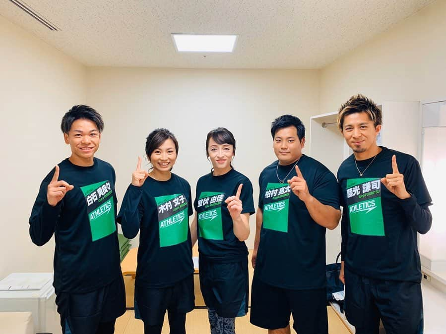 白石黄良々のインスタグラム：「出演します！ フジテレビ最強スポーツ統一戦2019 放送日12月30日18時〜 色んなスポーツ選手と交流ができいい刺激になりました！ ぜひ見てください👀 #フジテレビ #最強スポーツ統一戦2019  #チーム陸上」