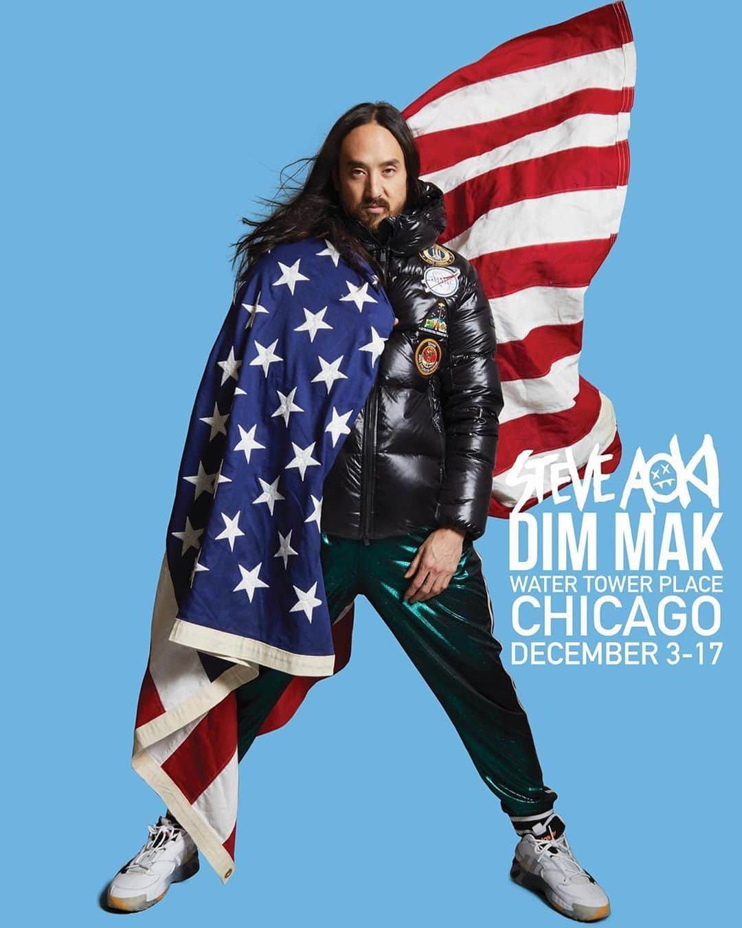 タトラスさんのインスタグラム写真 - (タトラスInstagram)「CHICAGO, mark your calendars! The TATRAS x @dimmakcollection⁠ pop up is taking place from December 3rd-17th @watertowerplace. Meet @steveaoki on December 8th and get the chance to design one on one with the man himself. You won't want to miss this! #TatrasOfficial⁠⠀ ____⁠⠀ #TatrasxDimMak #SteveAoki #DimMak #DimMakcollection #Tatras #capsulecollection #winterfashion #downjackets #fashiondetails #bomberjacket #mensstreetstyle #streetstylefashion #mensjackets #streetwearfashion⁠⠀ ⁠⠀ ⁠⠀」11月28日 20時42分 - tatras_official