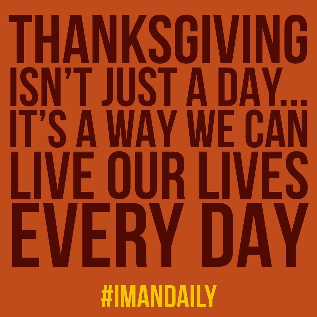 イマン・アブドゥルマジドさんのインスタグラム写真 - (イマン・アブドゥルマジドInstagram)「#imandaily #thanksgiving」11月28日 21時19分 - the_real_iman