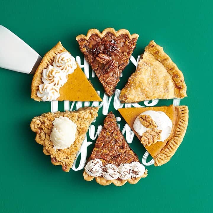 ロック&リパブリックのインスタグラム：「No matter how you slice it, we’re thankful for you … and pie. But mostly you. #Kohls」
