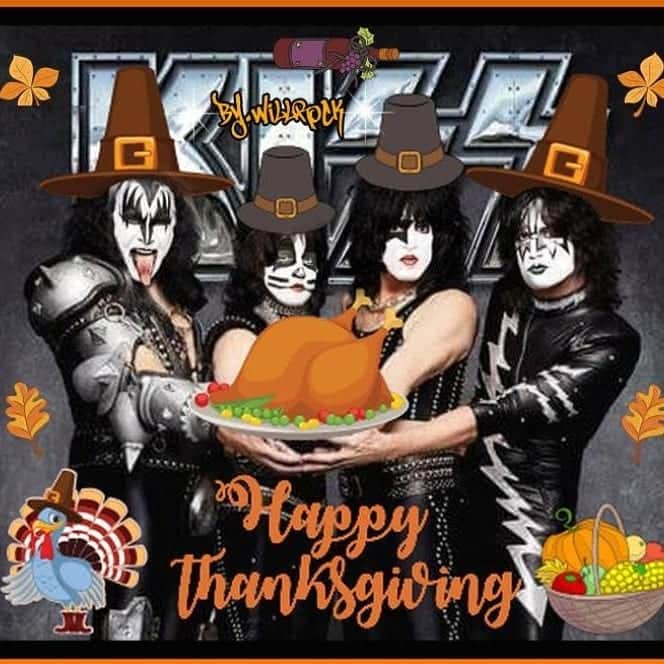 KISSさんのインスタグラム写真 - (KISSInstagram)「We wish everyone a happy and blessed #Thanksgiving celebrating with your family and friends!」11月28日 23時09分 - kissonline