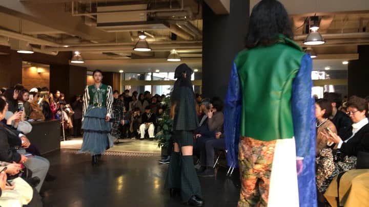 桝田奈津子のインスタグラム：「同志社公認服飾団体neufのモデルとして出させて頂きました。」