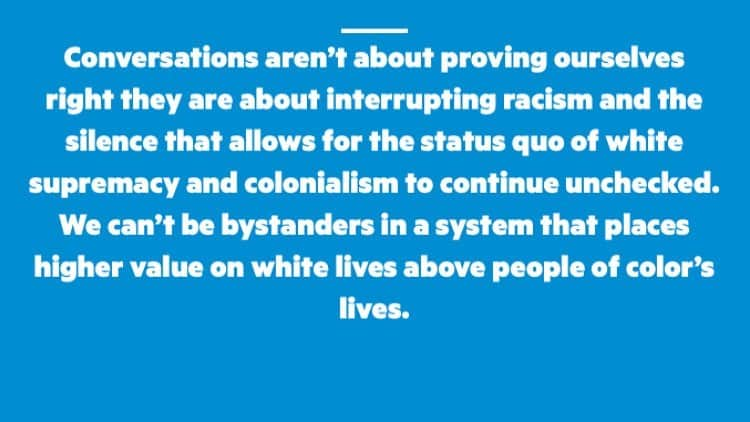 マット・マクゴリーさんのインスタグラム写真 - (マット・マクゴリーInstagram)「As white people, having conversations with other white people around us about racism is an important step towards kicking white nationalists out of our culture and out of our politics. And while doing this, we must support in deepening our own and other white people’s understandings of the way that systemic racism plays out in all of our lives. Connect the dots. Highlight what is often in invisible to so many people white people. And be willing to be vulnerable in admitting that you didn’t always have the same understanding that you now do. . As white ppl, we have to break the norms that make us feel comfortable at the expense of others' pain. Use the 10 Bold Steps ( www.BoldConversations.org ) to embrace the challenge, and aid in dismantling white supremacy by using your financial resources! . Thanks to @jlovecalderon for all your support in making this collab wjth @colorofchange & @showingupforracialjustice happen! Swipe left to get a preview of the tools to suppose you in your Bold Conversations! . #BoldConversations #ColorofChange」11月29日 2時30分 - mattmcgorry