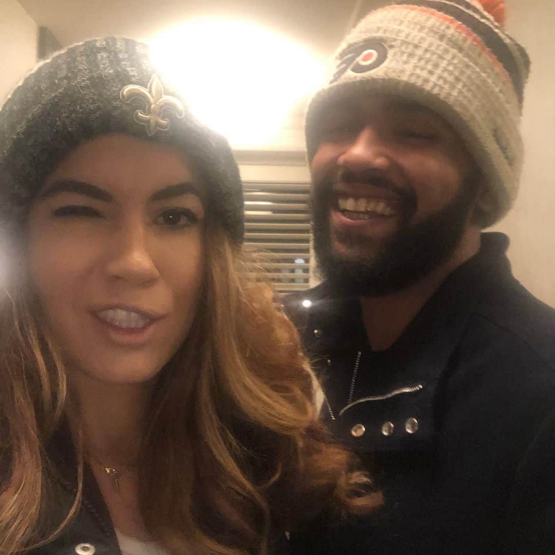 イシス・テイラーのインスタグラム：「HAPPY ANNIVERSARY to my love, my best friend, my confidant, my compass, my heart & my better half. I think about who I was before I met you and thank god every day you were put in my life. You keep me honest, you brighten up every part of my life. I’m so lucky and blessed to have such an amazing family with Kai and You. Through everything you are my home, I feel at peace when I’m with you. Here is to the next 50 years baby, I wouldn’t want to do this thing called life with anyone but you.  I LOVE YOU 🍯🐻 my ☀️🌙⭐️.」