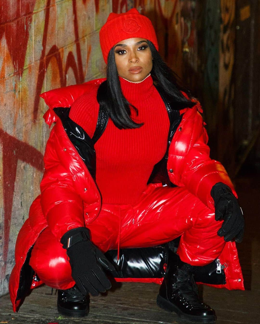 シアラさんのインスタグラム写真 - (シアラInstagram)「Thank you @Moncler for my custom look for the Macy’s Day Parade!」11月29日 2時58分 - ciara