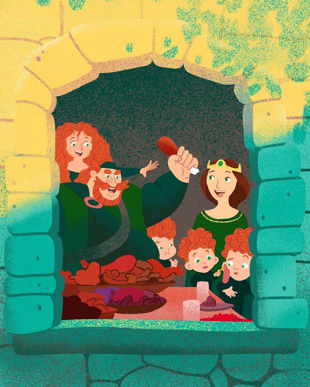 Disneyさんのインスタグラム写真 - (DisneyInstagram)「It's a cornucopia of characters! Happy Thanksgiving.」11月29日 2時58分 - disney