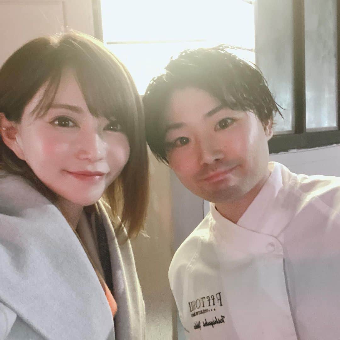 里美ゆりあのインスタグラム：「#六本木　にある #エフドトシ 12月中にもう一度行きたい❤️ #ご馳走様でした #delicious」