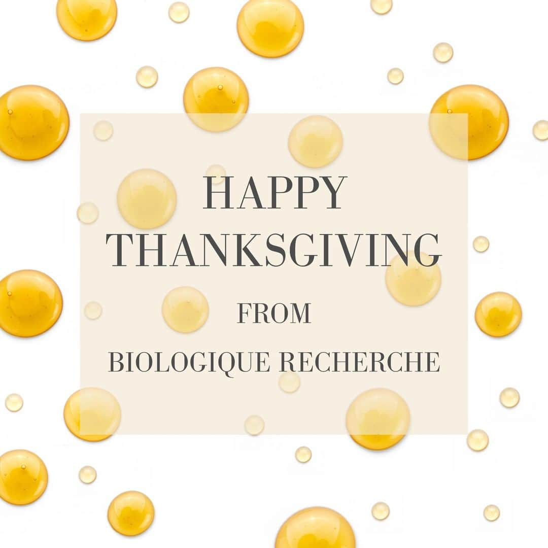 Biologique Recherche USAさんのインスタグラム写真 - (Biologique Recherche USAInstagram)「The entire Biologique Recherche Team wishes you a Happy Thanksgiving. We would like to take this opportunity to sincerely express our gratitude for your support throughout the year. We hope you have a joyous holiday and we look forward to sharing more successful moments with you all! • • • #biologiquerecherche #passion #expert #beauty #skin #skincare #followyourskininstant #buildingbetterskin #skininstant #thanksgiving #happythanksgiving #holidays #moments #sharing #holidayseason #thankful #thankyou」11月29日 3時00分 - biologique_recherche_usa