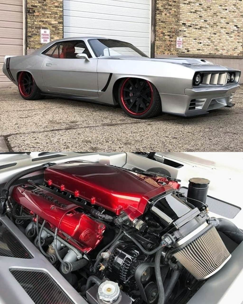 Classics Dailyさんのインスタグラム写真 - (Classics DailyInstagram)「BadAss '71 Cuda @allspeedcustoms _ #plymouth #barracuda #cuda #musclecar #hotrod  #restomod #classicsdaily #streetrod #protouring #streetcar #customcar #prostreet  #hotrods #classiccars #customcars #musclecars #americanmusclecars #hotrodsandmusclecars #americanmuscle  #classicmuscle」11月29日 3時08分 - classicsdaily