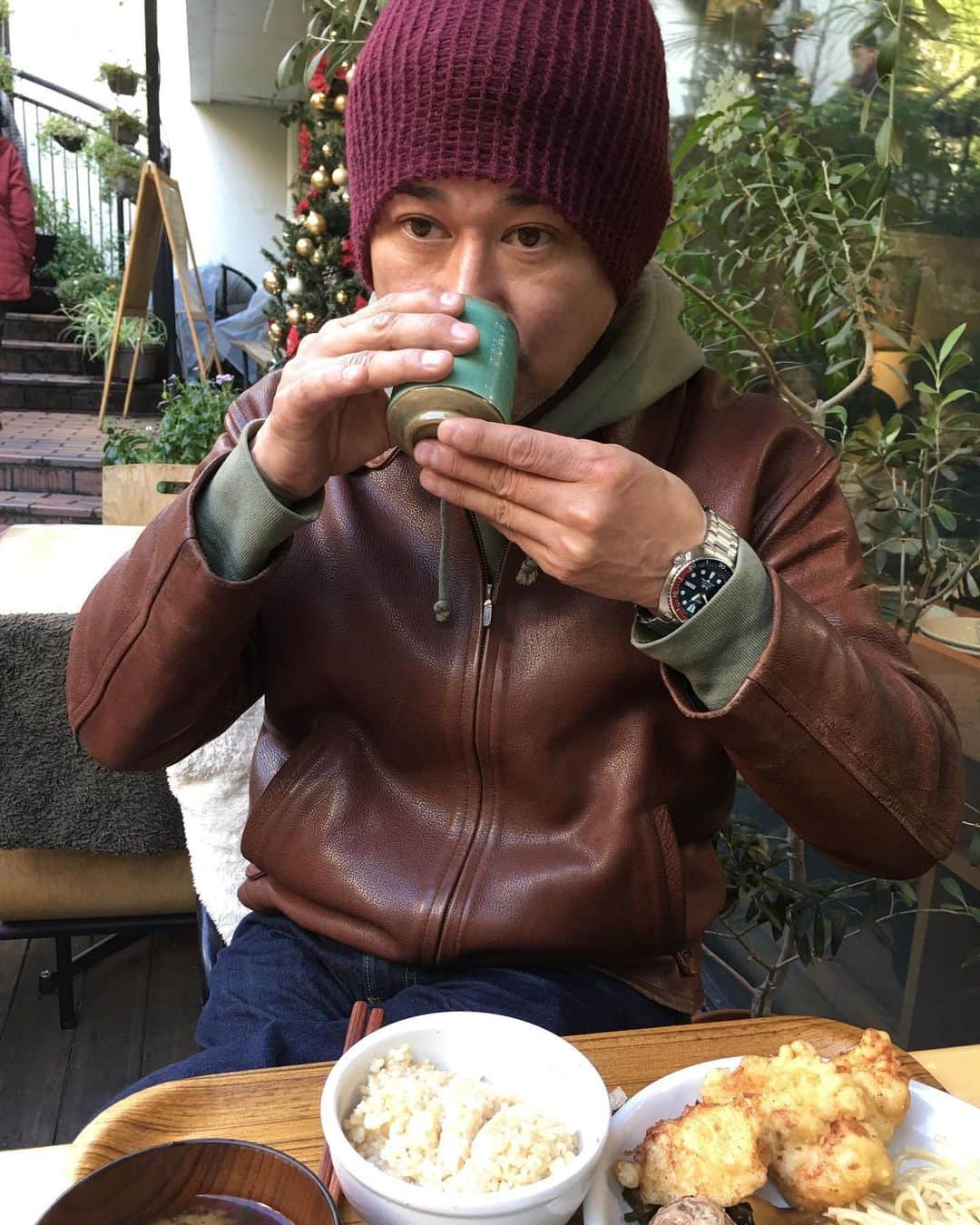 のインスタグラム：「ランチ！ #表参道 #オーガニックビッフ #ランチ#ヘルシー 健康になった  気がする、、。」
