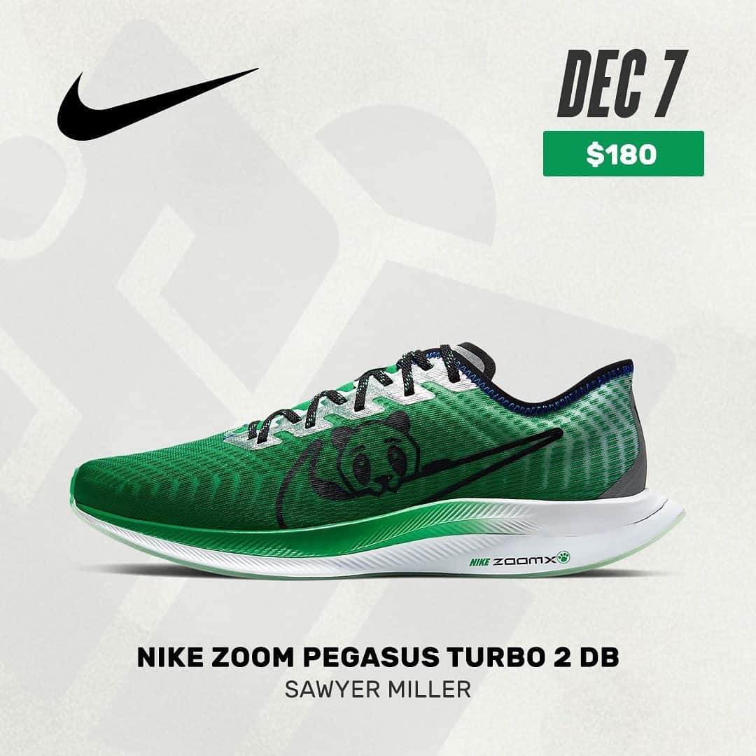 Sneaker Newsさんのインスタグラム写真 - (Sneaker NewsInstagram)「#SNReleaseAlert : The Nike Zoom Pegasus Turbo 2 Doernbecher officially drops on December 7th for $180. Link in bio for official images and release info.」11月29日 13時19分 - sneakernews