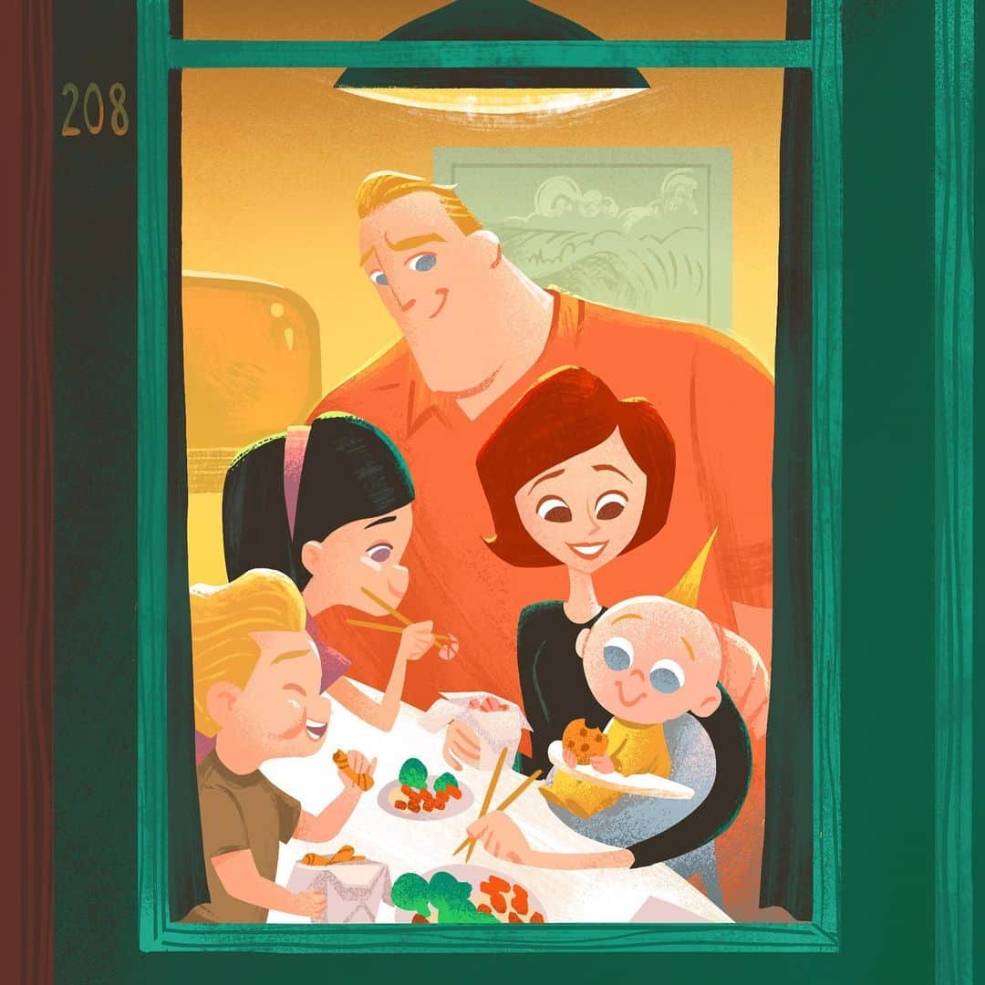 Disney Pixarさんのインスタグラム写真 - (Disney PixarInstagram)「From our big, happy family to yours: Happy Thanksgiving!」11月29日 5時29分 - pixar
