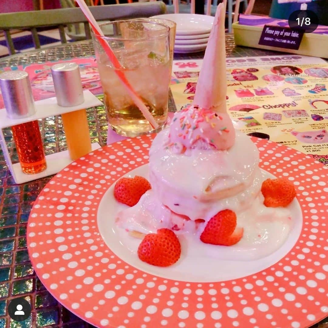 KAWAII MONSTER CAFEさんのインスタグラム写真 - (KAWAII MONSTER CAFEInstagram)「Melty🥞🍓✨Coconut, strawberry and ice pancakes! Do you like sweet sweets? 😍Repost from @o_n_sweetsmania 💗💙💚💛💜Thank you for coming🇯🇵❤ #kawaiimonstercafe #monstercafe #カワイイモンスターカフェ  #destination #tokyo #harajuku #shinuya #art #artrestaurant #colorful #color #pink #cafe #travel #trip #traveljapan #triptojapan #japan #colorfulfood #rainbow #rainbowcake #rainbowpasta #strawberry #pancakes #takeshitastreet #harajukustreet #harajukugirl #tokyotravel #onlyinjapan」11月29日 5時31分 - kawaiimonstercafe