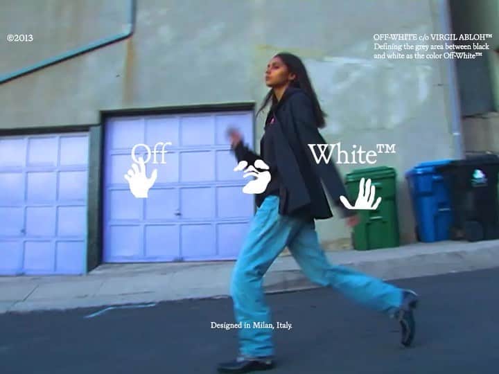 セオフィラス・ロンドンのインスタグラム：「@virgilabloh gave me the whole office to myself and said do what ever you want ! “LIFE’S WORK” first installment out Midnight EST NOV 29th @gab3 @miggyland」