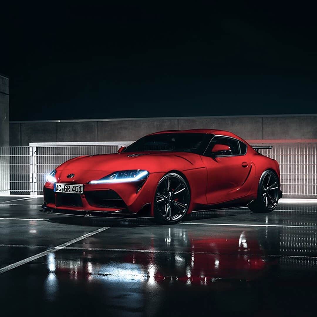 HYPEBEASTさんのインスタグラム写真 - (HYPEBEASTInstagram)「#hypeAF: @acschnitzer has tuned the @toyota Supra with 400 BHP and a bulky aero kit. The Supra now delivers 442 lb-ft of torque from its straight-six engine, resulting in a 0-60 MPH time that is sure to be sprightlier than the standard 4.6 seconds. Head to the link in bio to take a closer look.  Photo: AC Schnitzer」11月29日 10時07分 - hypebeast