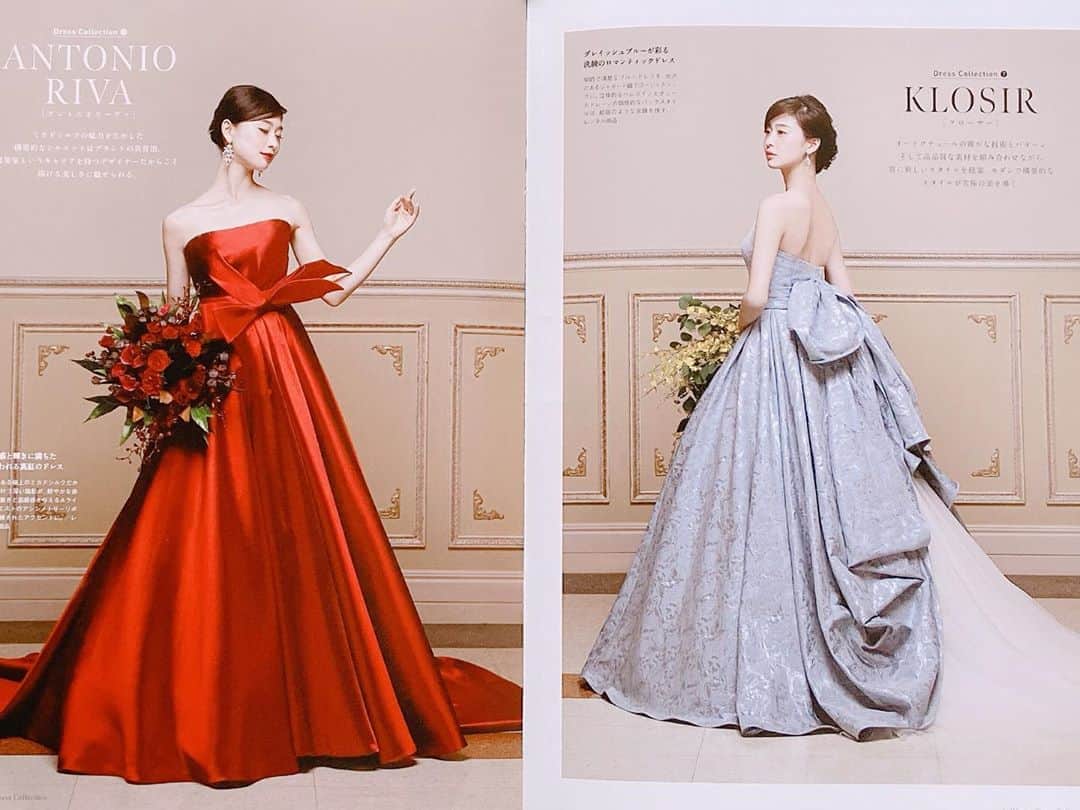 和田安佳莉のインスタグラム：「Hotel Wedding No.41 発売中❣️ . ドレスと和装とたくさん着させていただきましたが、どれも本当に繊細で素敵なものばかり。 #vellferice . わくわく、袋とじな10ページ みんな見てねー✨ . #hotelwedding #ドレス #ウェディングドレス #ウェディングフォト #ブライダル #和装 #雑誌 #モデル #model #dress #weddingdress #wedding #花嫁 #結婚 #結婚式 #ハレの日」
