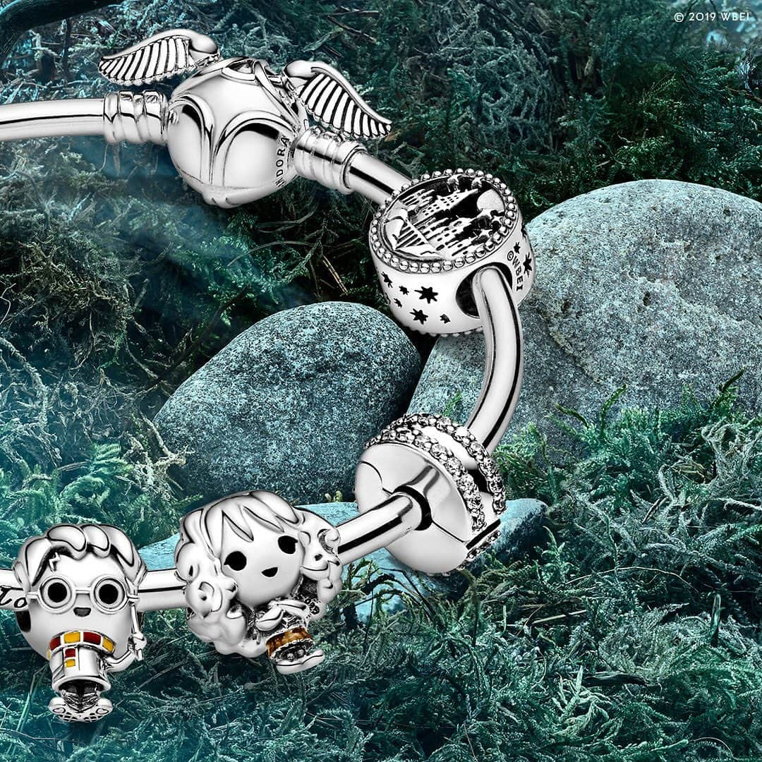 PANDORAさんのインスタグラム写真 - (PANDORAInstagram)「You don't have to be a witch or a wizard to align yourself to a Hogwarts house and show off your love for the Harry Potter universe. #HarryPotterxPandora #PandoraCharms #PandoraBracelet」11月29日 22時03分 - theofficialpandora