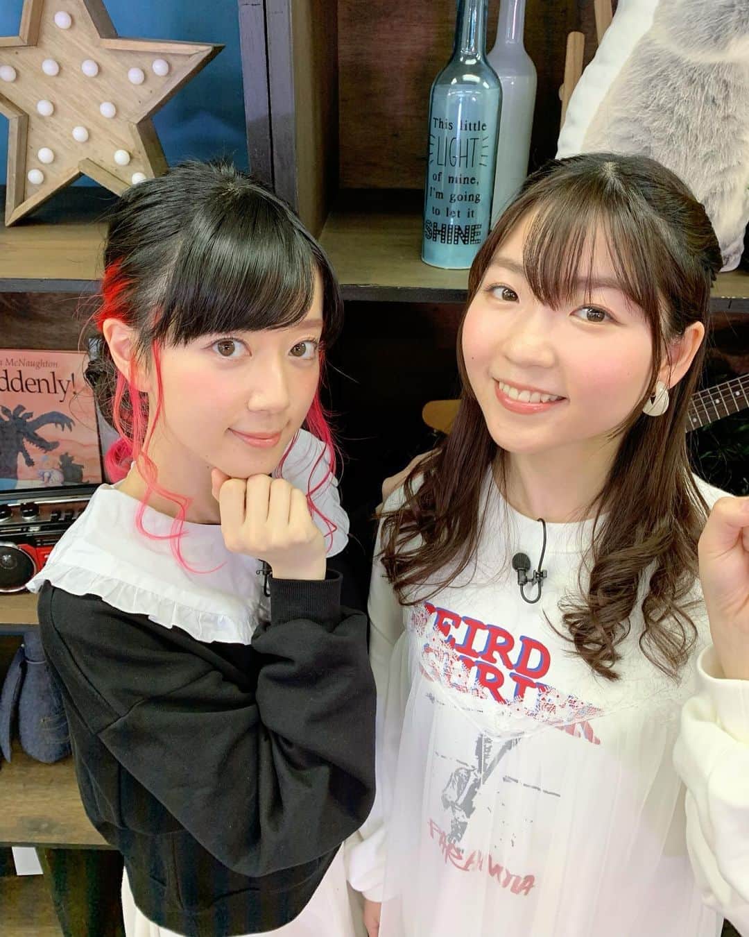 のインスタグラム：「来週のバンドリTVは、氷川日菜役の小澤亜李ちゃんと出演するよー！！お楽しみに♩  #バンドリ #bangdream」
