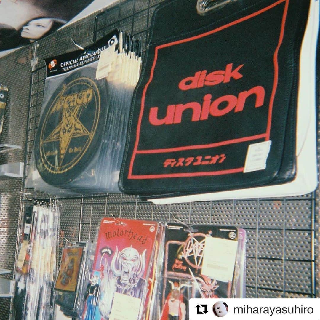 のインスタグラム：「Somewhere in Tokyo🎸 #diskunion #ディスクユニオン  #Repost @miharayasuhiro with @get_repost ・・・ @diskunion」