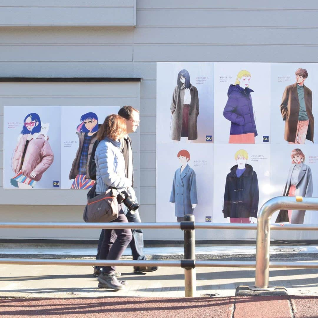 門小雷さんのインスタグラム写真 - (門小雷Instagram)「#絵になるアウター in HARAJUKU. GU 2019」11月29日 23時23分 - littlethunder