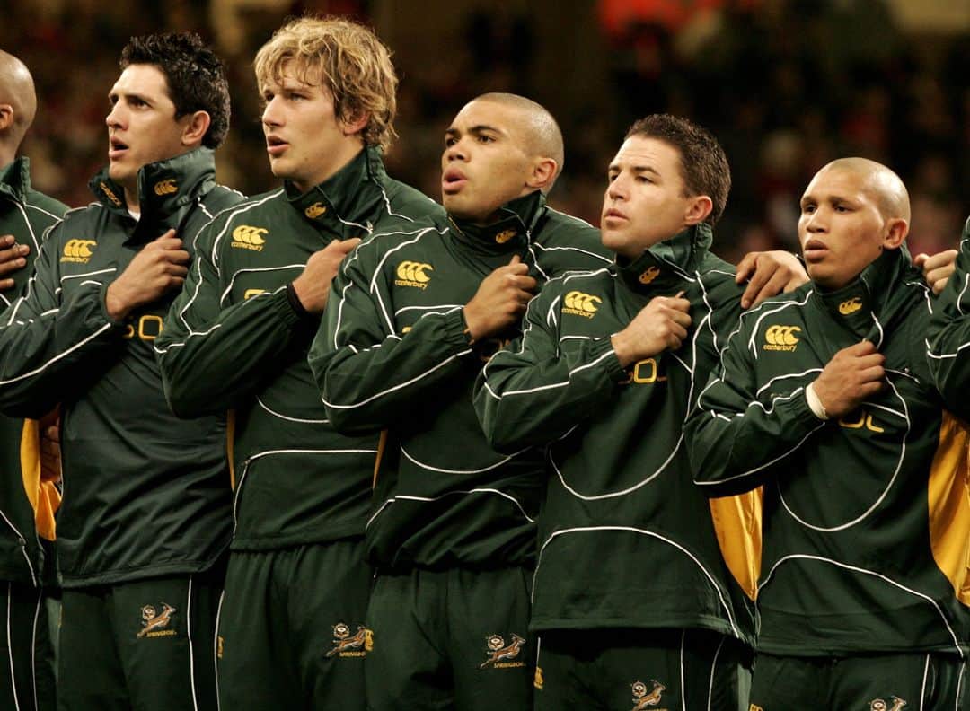 のインスタグラム：「Who was your Springbok hero growing up? 😍」