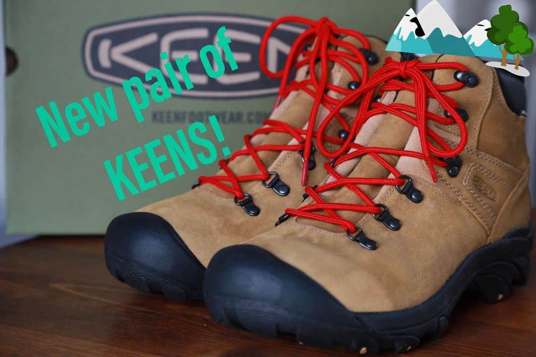井手大介のインスタグラム：「New boots! #keen」