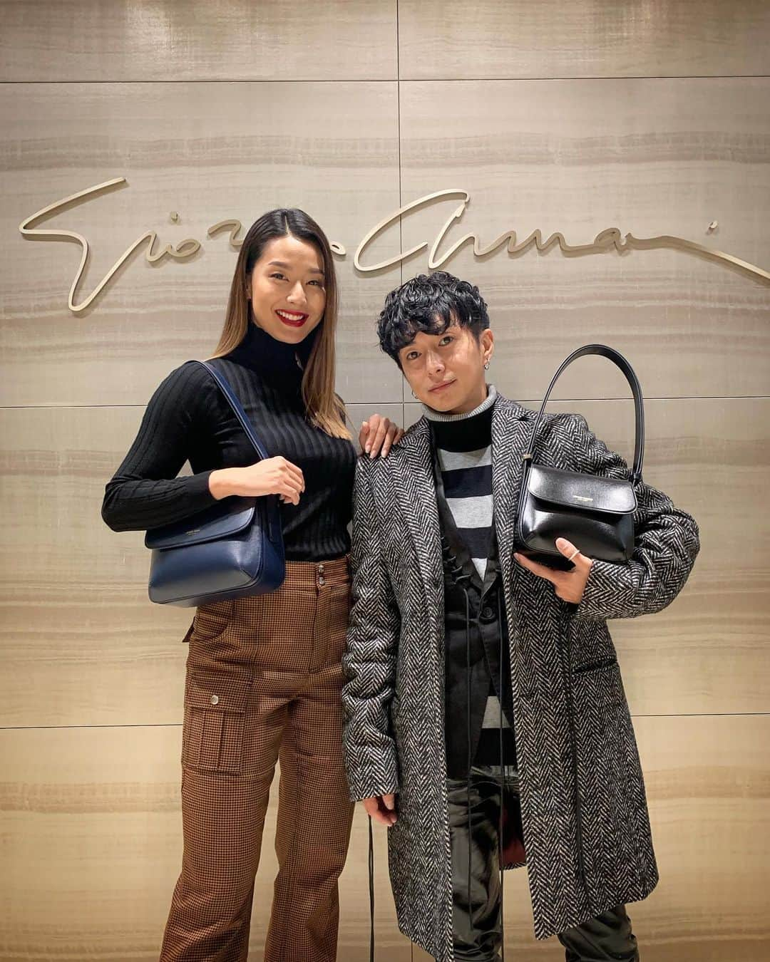 奈良裕也さんのインスタグラム写真 - (奈良裕也Instagram)「GIORGIO ARMANI La Primaリリースパーティー  #GALaPrima #armani #身長差」11月29日 14時46分 - yuyanara