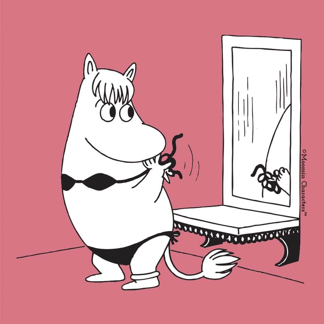 ムーミンさんのインスタグラム写真 - (ムーミンInstagram)「#Snorkmaiden is ready for the weekend - are you?😍 Have a Moominous #Friday💗 #ToveJansson #moomin #moominofficial」11月29日 15時36分 - moominofficial