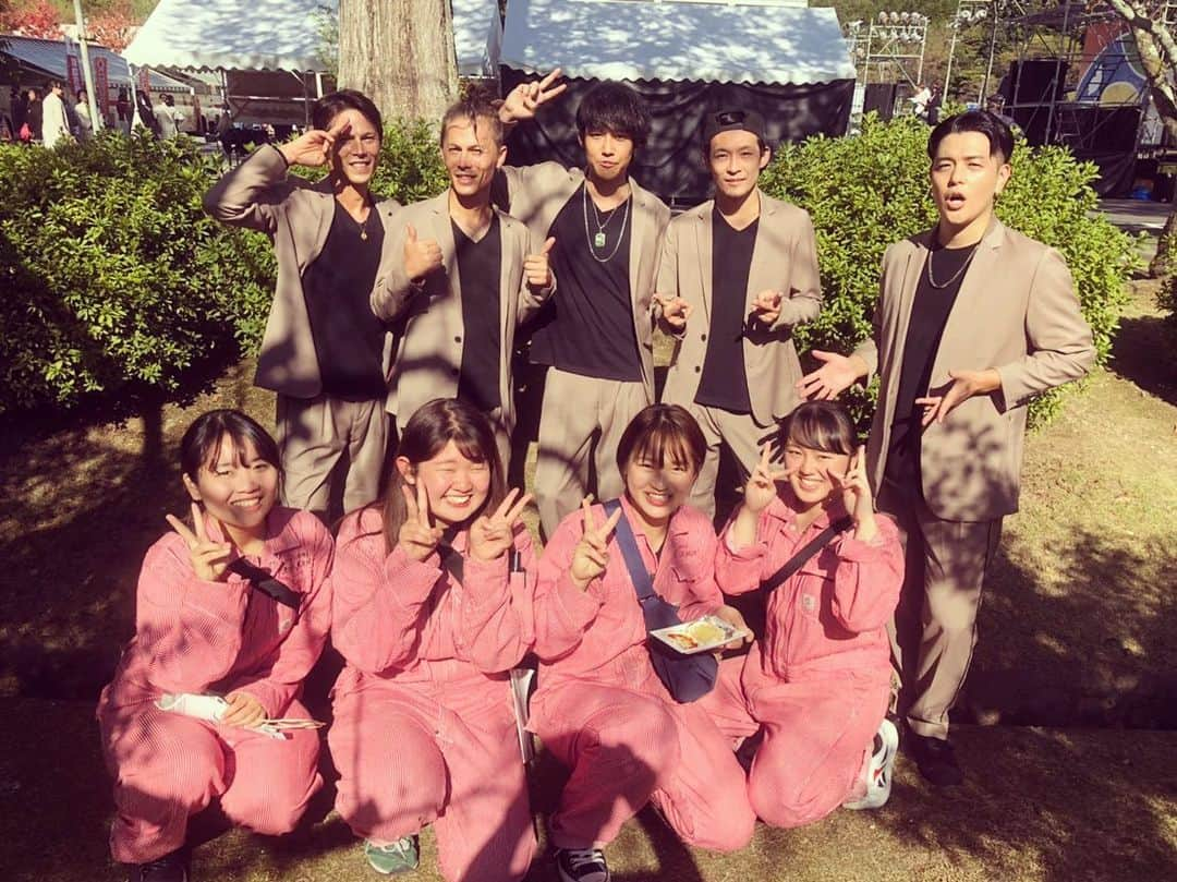 HAYATOさんのインスタグラム写真 - (HAYATOInstagram)「#BRIDGET  #HAYATO  #japan  #岐阜女子大学  #さぎ草祭  #サギソウサイ  #学園祭  #R.B.Crew  #ダンス部  #盛り上がってた  #沖縄  #書道  #来てくれた皆さんありがとう  #会いたかった後輩には会えず（笑）  #fashion  #music  #dance  #衣装  #regievo  #レジエボ  #mensfashion  #freedom  #grateful  #life  #loveandpeace  #simpleisbest」11月29日 16時01分 - bridget_hayato