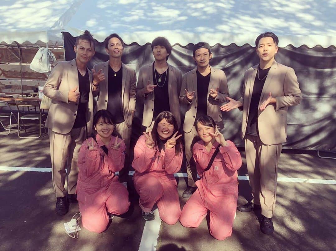 のインスタグラム：「#BRIDGET  #HAYATO  #japan  #岐阜女子大学  #さぎ草祭  #サギソウサイ  #学園祭  #R.B.Crew  #ダンス部  #盛り上がってた  #沖縄  #書道  #来てくれた皆さんありがとう  #会いたかった後輩には会えず（笑）  #fashion  #music  #dance  #衣装  #regievo  #レジエボ  #mensfashion  #freedom  #grateful  #life  #loveandpeace  #simpleisbest」
