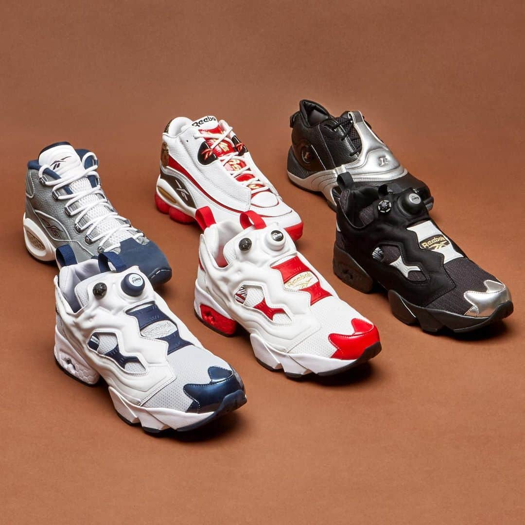 Reebok classic JPさんのインスタグラム写真 - (Reebok classic JPInstagram)「Instapump Fury発売25周年を記念し、90年代を代表する伝説的バスケットボール選手アレン・アイバーソンのシグネチャーモデルとインスタポンプフューリーが融合。「INSTAPUMP FURY ICONS PACK」 第二弾、11月29日（金）発売。 . 品番/カラー（左より） ［FV0419］「QUESTION」カラー ［FV0418］「ANSWER DMX」カラー ［FV0417］「ANSWER V」カラー #リーボッククラシック #InstapumpFury　#インスタポンプフューリー #ポンプラブ」11月29日 16時30分 - reebokclassicjp