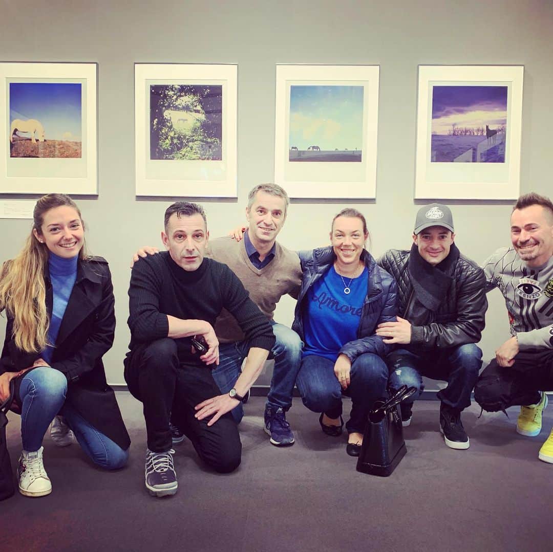 のインスタグラム：「Band of brothers#ルメール騎手 #mickaellemichel #lopera #brothers」