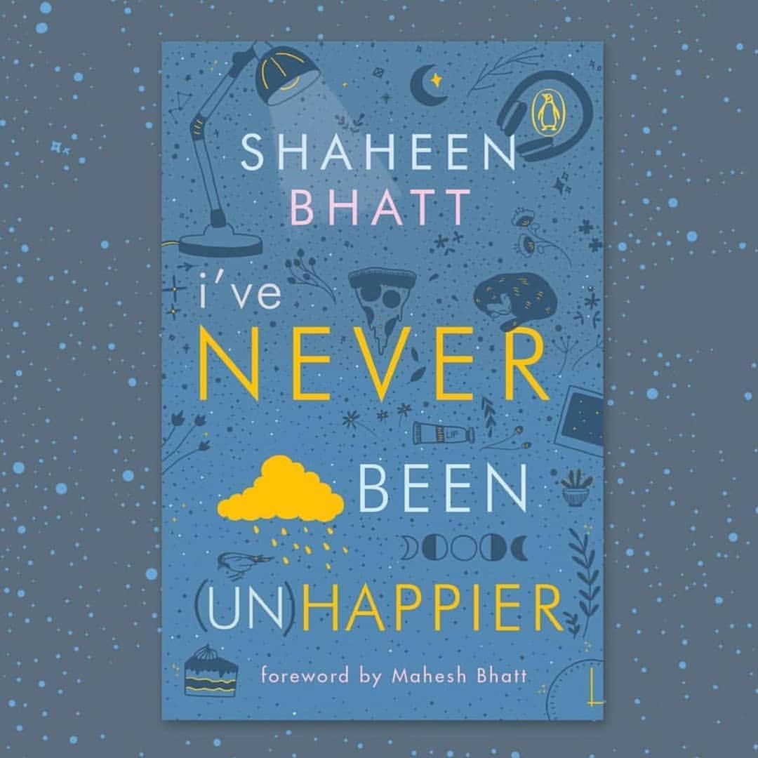 アリア・バットのインスタグラム：「Shaheen's first book, I’ve Never Been (Un)Happier, hits bookstores tomorrow. Go get it. Trust meeeee!!!! @shaheenb」