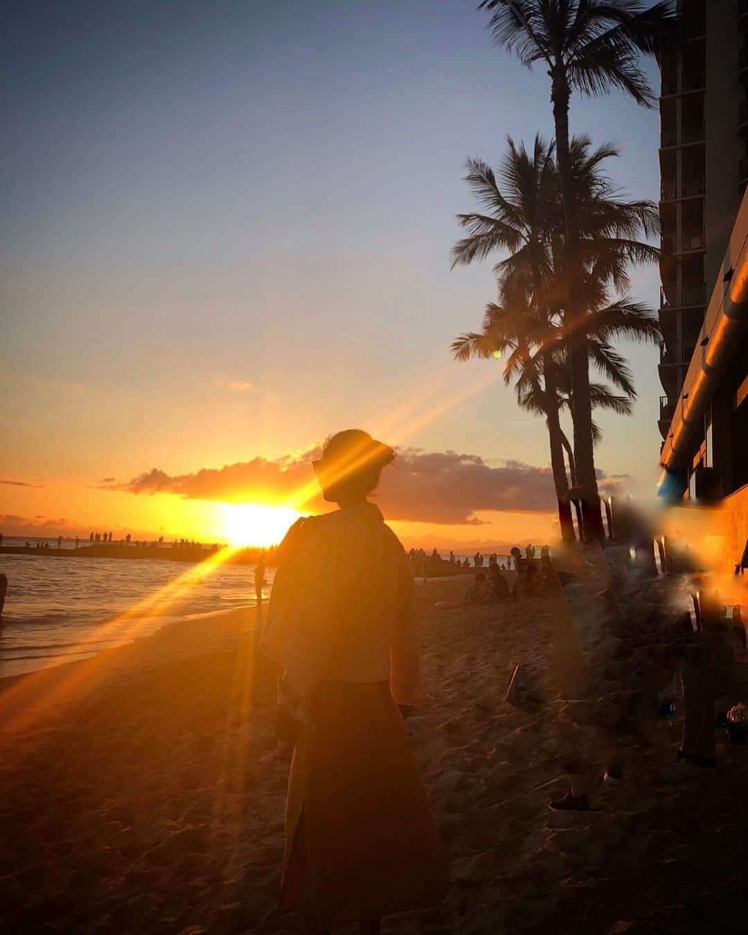 安田華乃さんのインスタグラム写真 - (安田華乃Instagram)「来月の海外もサンセット見れるかな🥺 . #サンセット #夕日 #海 #beach #sunset  #f4f #followme」11月29日 17時42分 - nanochuuun_