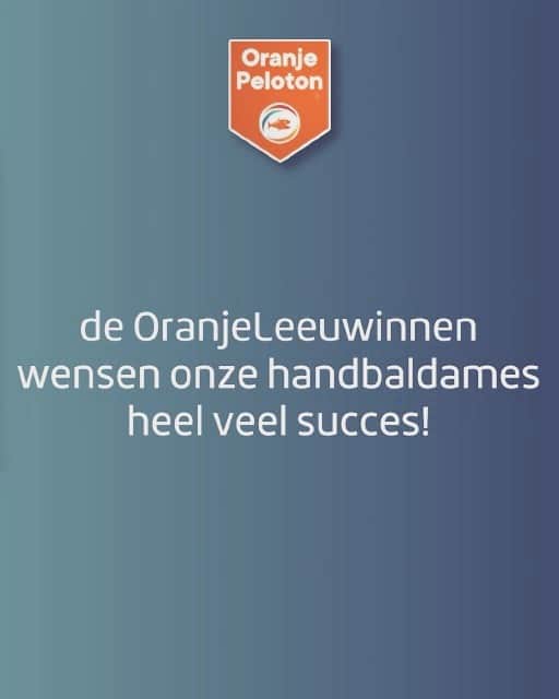 ジャッキー・グローネンのインスタグラム：「Leggo 💪 @dutch_national_handballteam #samensterk」