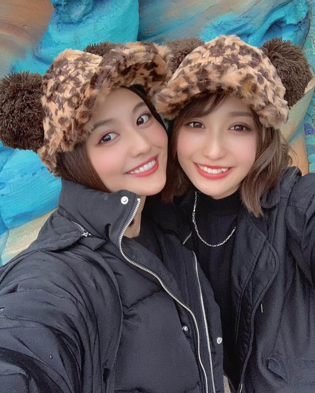 林ゆめさんのインスタグラム写真 - (林ゆめInstagram)「誕プレでディズニーのチケットを2枚いただいたので、えま誘ってディズニーシー行ってきた！﻿ 寒すぎてひたすら2人でホットワイン飲んでた🍷笑﻿ ﻿ ああ〜楽しすぎた！！！﻿ いっぱい写真撮ったからたくさん投稿させて☺️﻿ ﻿ ﻿ #ディズニーシー」11月29日 19時43分 - ___yuume.18