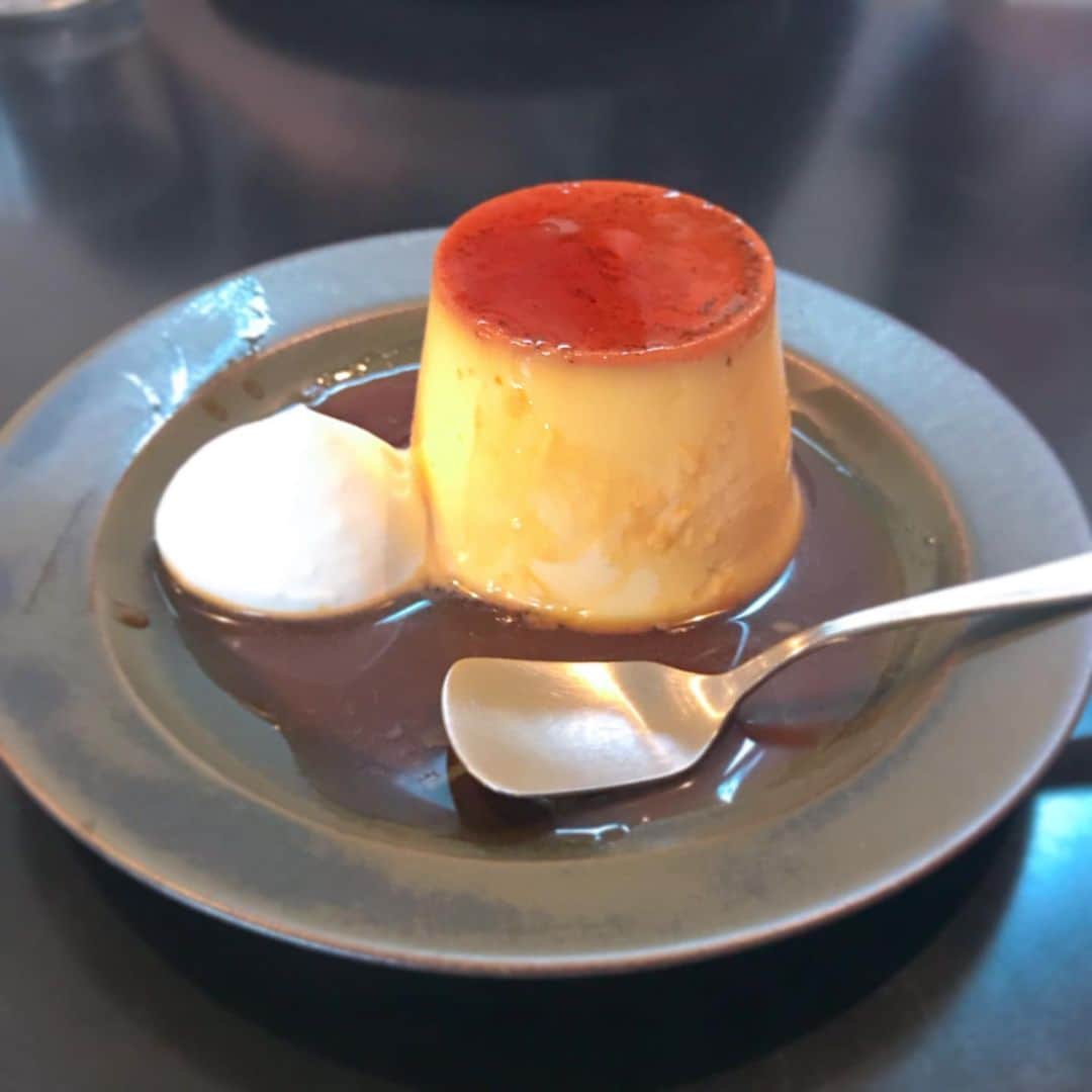 真山朔のインスタグラム：「🍮」