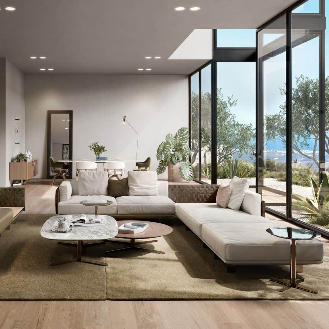 Natuzzi Officialさんのインスタグラム写真 - (Natuzzi OfficialInstagram)「Follow @natuzzi. Mediterranean inspirations. Bringing harmony to your homes with our furniture collection, entirely crafted in Italy」11月29日 20時00分 - natuzzi