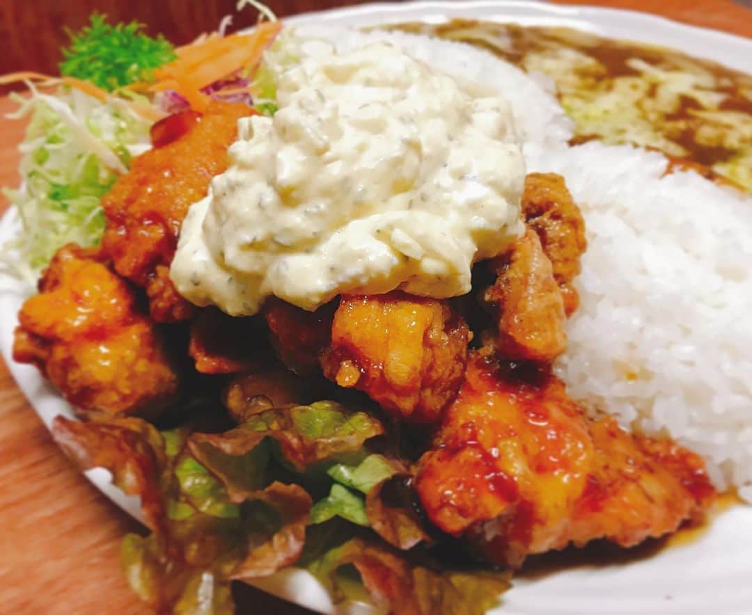 チキン南蛮カレーのルウ王子のグルメインスタ