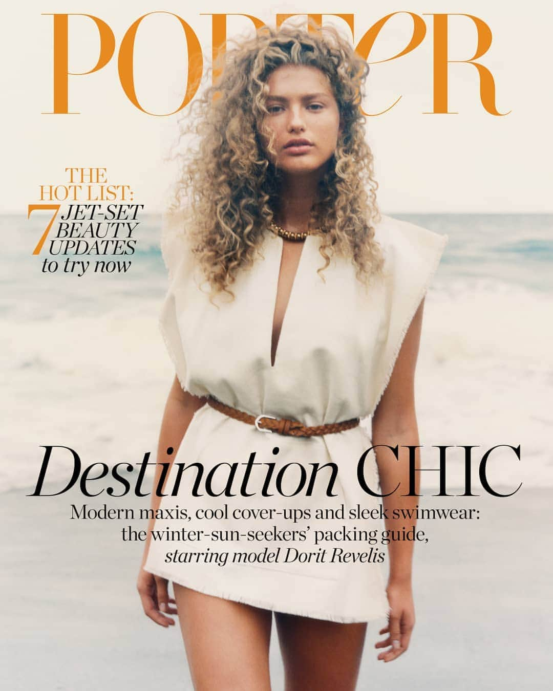 PORTER magazineさんのインスタグラム写真 - (PORTER magazineInstagram)「In our Winter Sun Beauty Special starring @dorit_revelis, discover a more pared-back approach to the best luxe beauty essentials you need for skin, body and hair, plus the modern pieces to pack for a laid-back beach getaway. 📸: @davidluraschi Stylist: @hels_broadfoot」11月29日 23時49分 - portermagazine