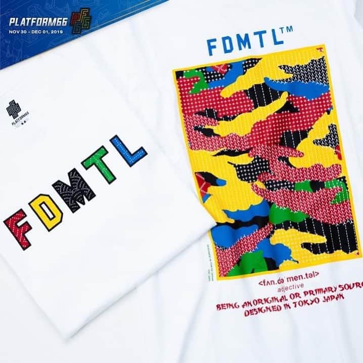 ファンダメンタルアグリーメントラグジュアリーのインスタグラム：「Hello again Bangkok🇹🇭 Check out #FDMTL 50pc limited edition Tshirt. Available this Saturday and Sunday only @platform66_official」
