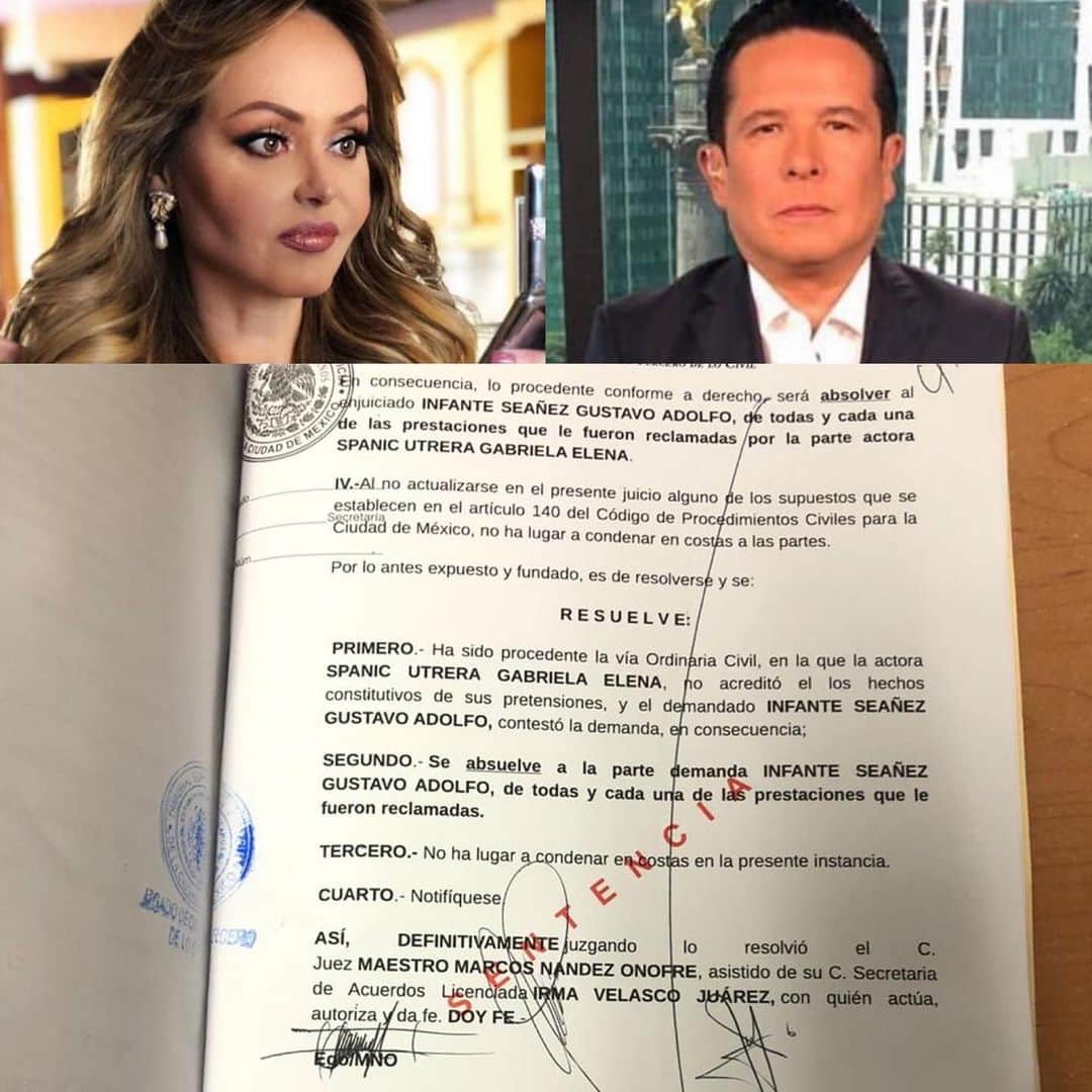 Despierta Americaさんのインスタグラム写真 - (Despierta AmericaInstagram)「@gabyspanictv  pierde demanda de difamación contra @gainfante 😱」11月30日 1時31分 - despiertamerica