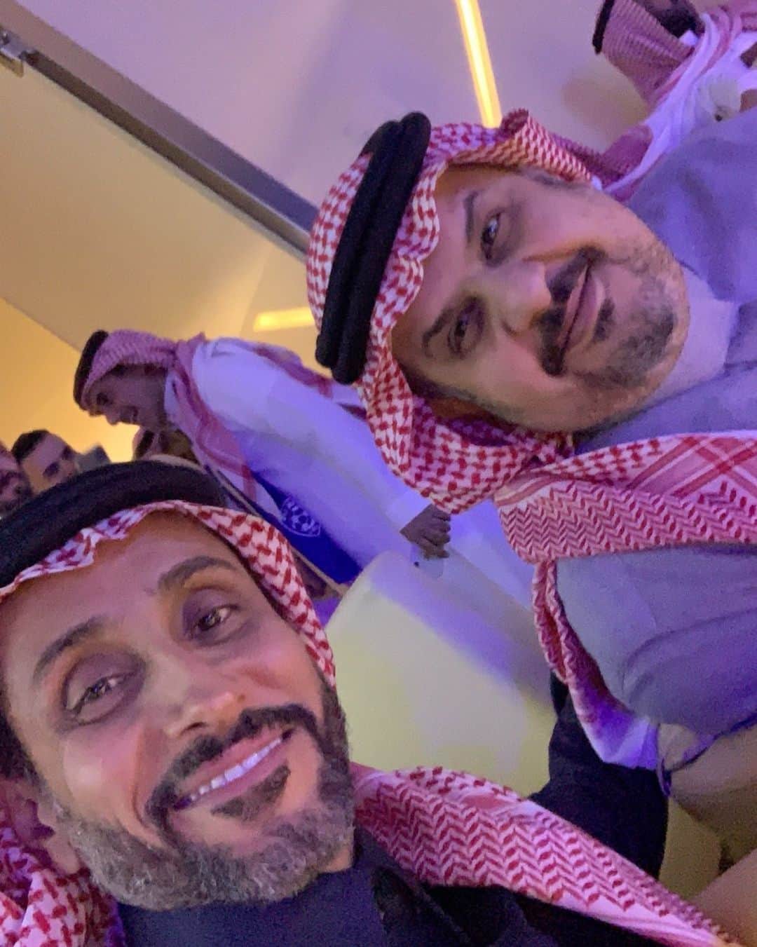 サーミー・アル＝ジャービルのインスタグラム：「مع الغالي والعزيز على قلبي الامير عبدالرحمن بن مساعد」