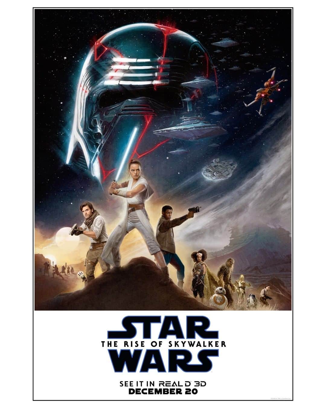スター・ウォーズさんのインスタグラム写真 - (スター・ウォーズInstagram)「Check out the exclusive @RealD3D poster for #StarWars: #TheRiseOfSkywalker – In theaters December 20. Get tickets: (Link in bio.)」11月30日 3時00分 - starwars