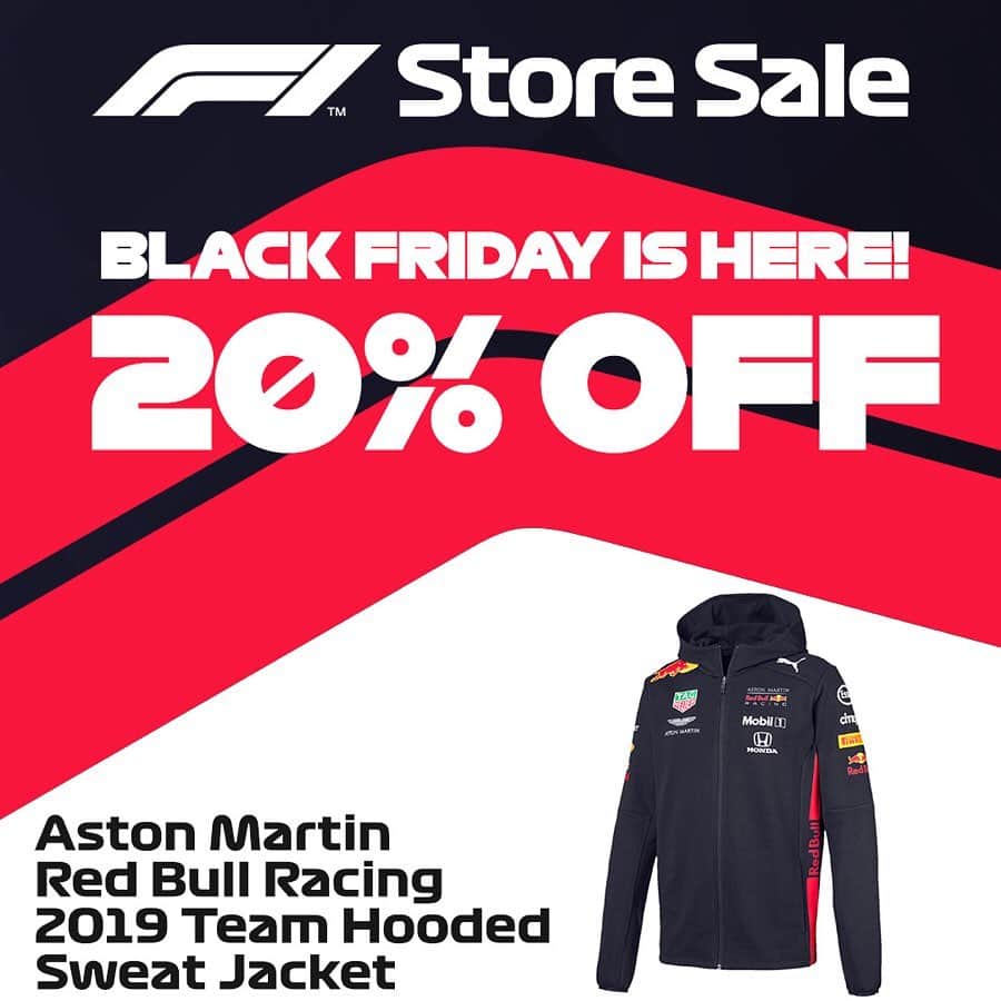 F1さんのインスタグラム写真 - (F1Instagram)「L👀k at those deals 🔥 . Our #BlackFriday2019 F1 store sale is on! Swipe 👈 and tap to shop! . #F1 #Formula1 #Ferrari #RedBull #Renault #Mercedes」11月30日 3時18分 - f1